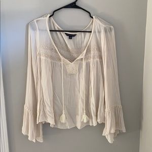 Flare sleeve American Eagle blouse